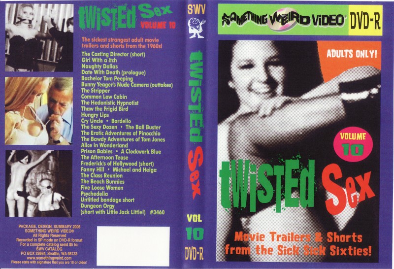 Complete Twisted Sex Trailers Collection / Полная коллекция трейлеров винтажного секса (Various, Something Weird Video) [1970-е гг., Documentary, Erotic, 17*DVD5] (Various)