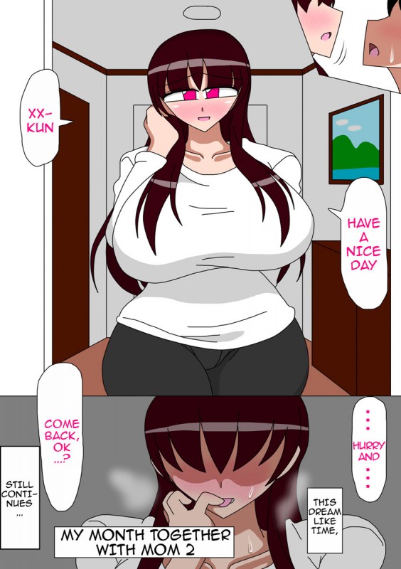 18master - My Month Together with Mom Hentai Comics