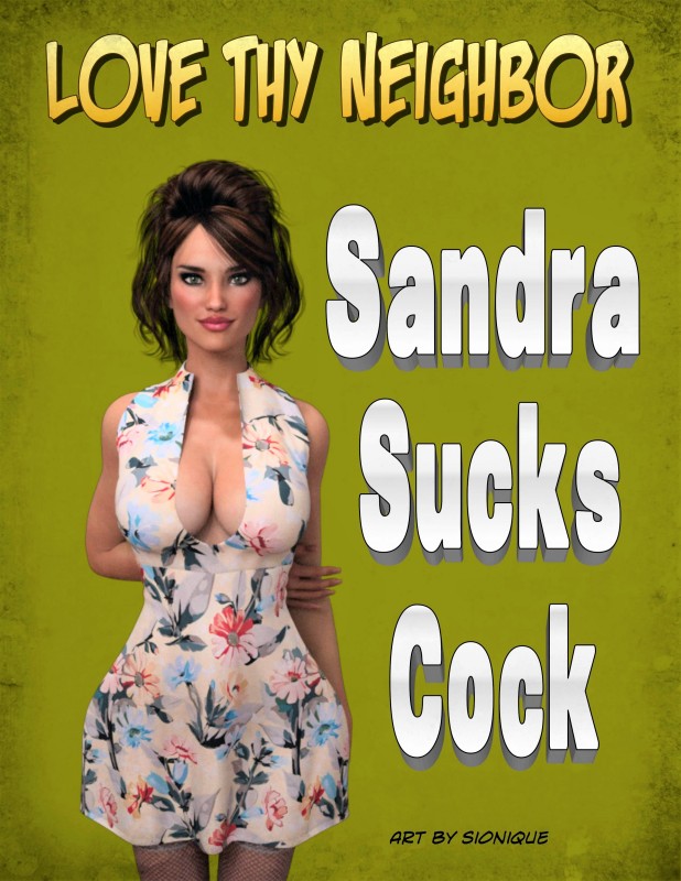 Slonique - Sandra Is Dirty Milf Who Loves Black Cocks 3D Porn Comic