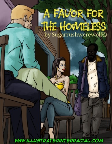 illustratedinterracial - A Favor For The Homeless Porn Comic