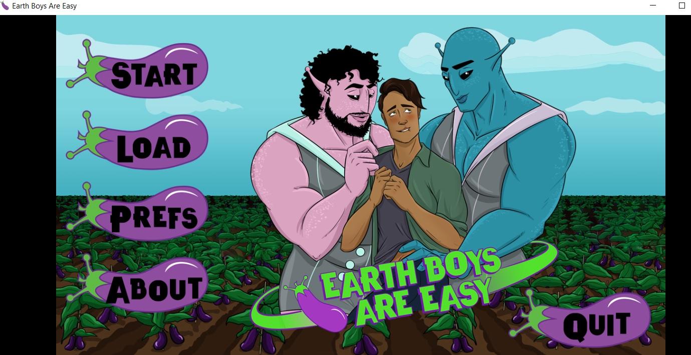Earth Boys Are Easy version 1.1 by Poorlyformed Porn Game