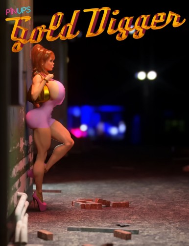 P1NUPS - Gold Digger 3D Porn Comic
