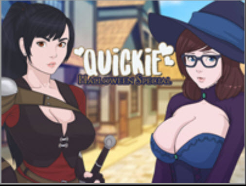 Oppai Games - Quickie Halloween Special Porn Game