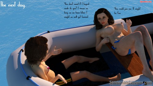 Senderland studios - Sailing Disaster 3D Porn Comic