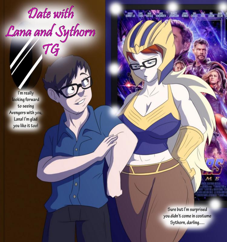TFSubmissions - Date with Lana TG - Sythorn Cinema Date Porn Comics