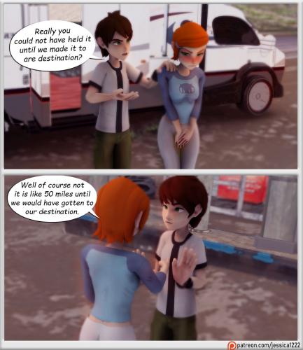 jessica1222 Ben 10 Gwen get the right kind of cock 3D Porn Comic