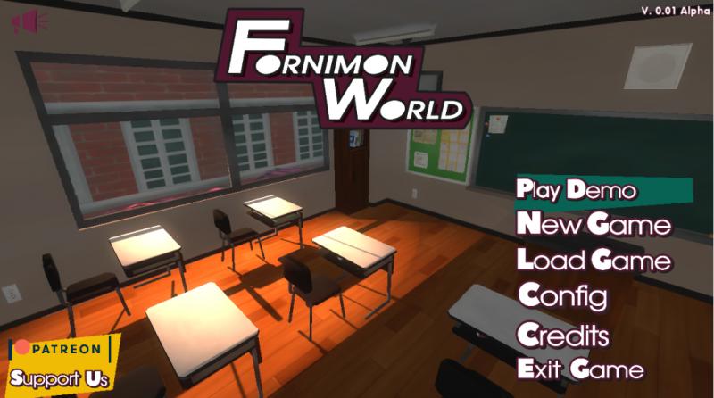 Fornimon World Team - Fornimon World Demo Version 0.01 Alpha Porn Game